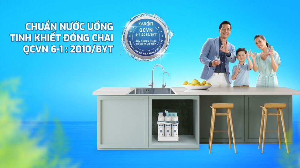 Nước sau lọc chuẩn chất lượng Quốc gia QCVN 6-1:2010/BYT